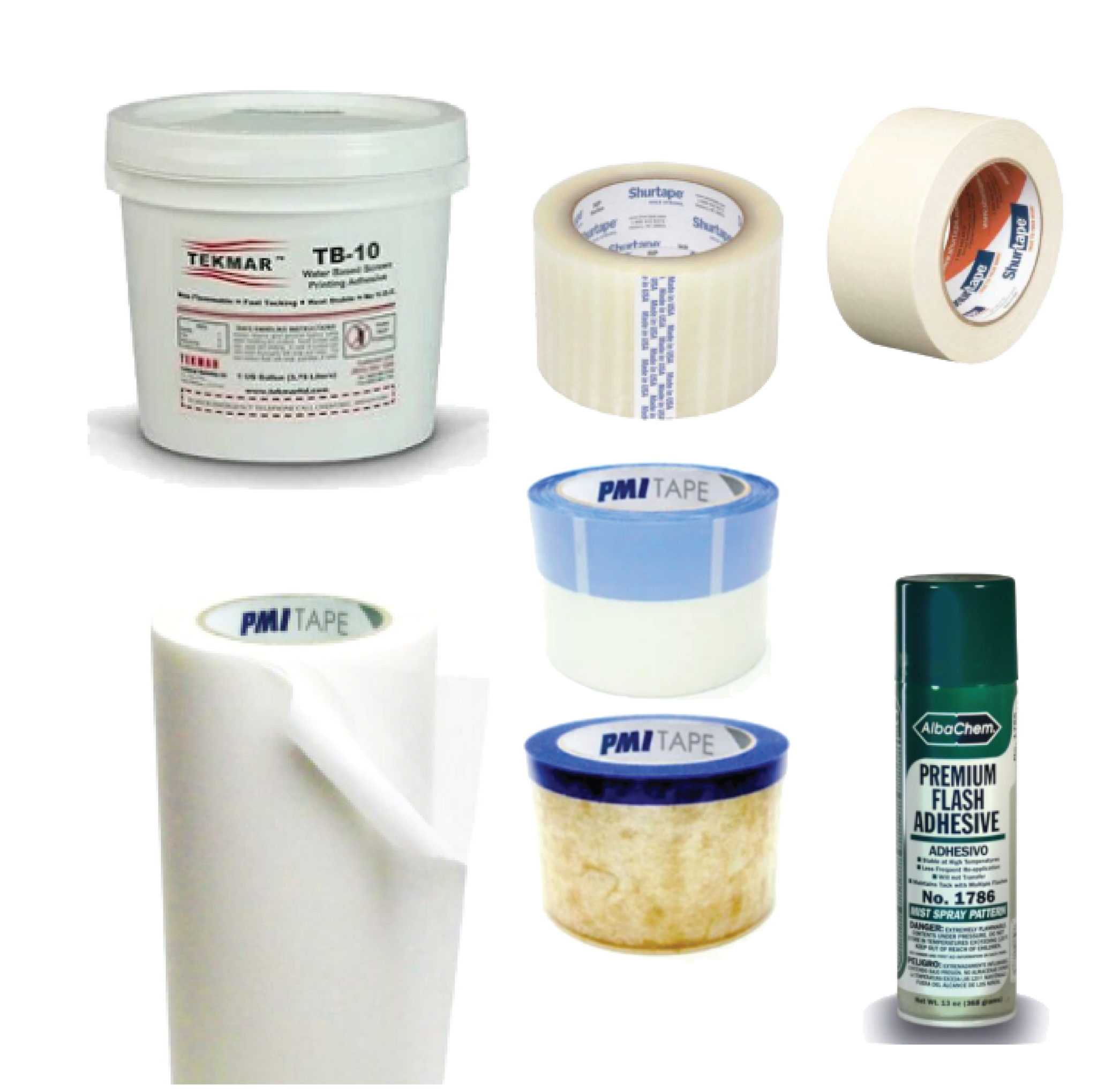 Screen Printing Tapes & Adhesives